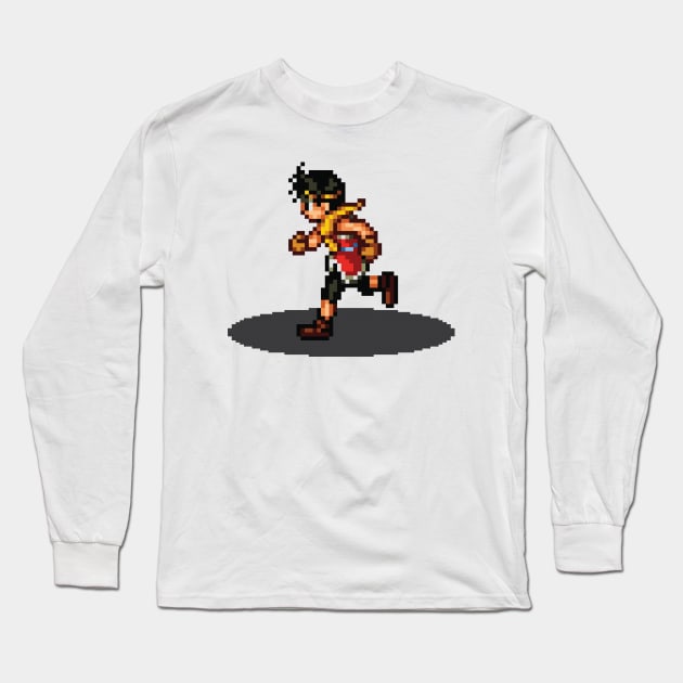 Suikoden Run: Riou Long Sleeve T-Shirt by inotyler